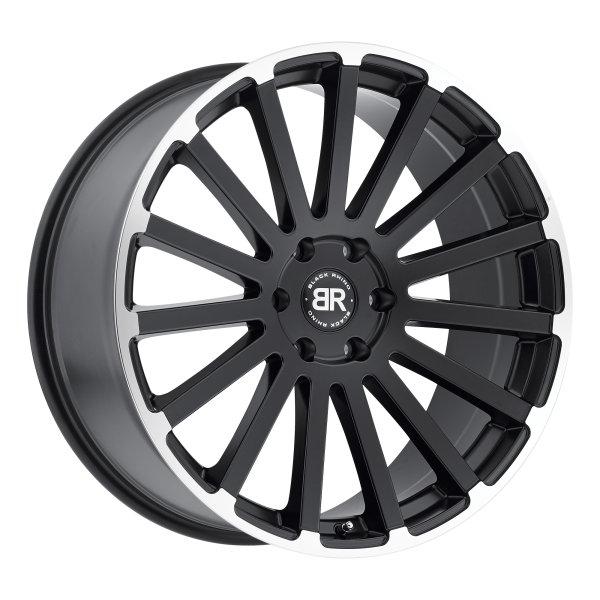 Black Rhino - Black Rhino SPEAR 20X9 6X135 Matte Black W/ Matte Machined Edge|2090SPR306135F87