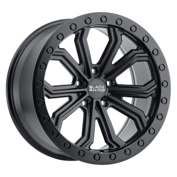 Black Rhino - Black Rhino TRABUCO 22X10 5X112 Matte Black|2210TBC405112M66
