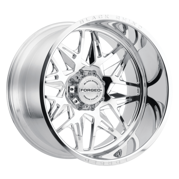 Black Rhino - Black Rhino TWISTER 24X14 6X5.5 Polished Directional|2414TWS-66140P12R
