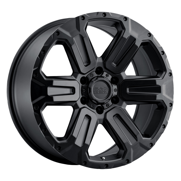 Black Rhino - Black Rhino WANAKA 20X9 6X5.5 Matte Black|2090WKA-86140M12