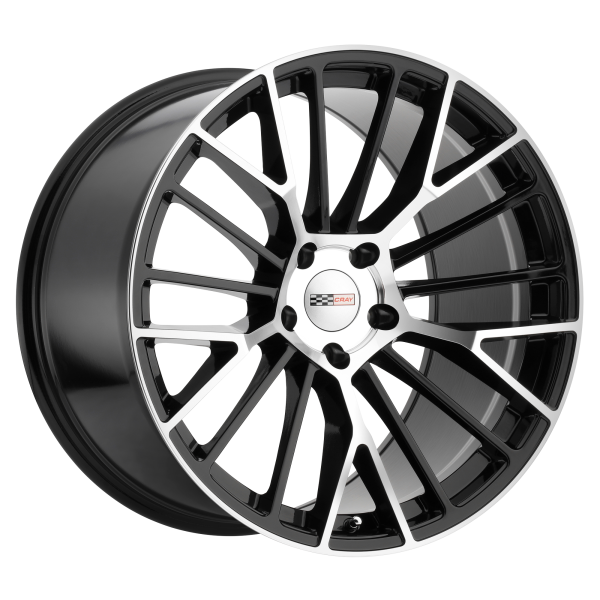 Cray - Cray ASTORIA 19X10.5 5X4.75 Gloss Black W/ Mirror Cut Face|1905CRT655121B70