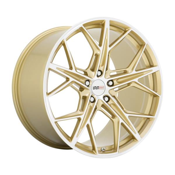 Cray - Cray HAMMERHEAD 20X9 5X120 Gloss Gold W/ Mirror Cut Face|2090HMH385120L67