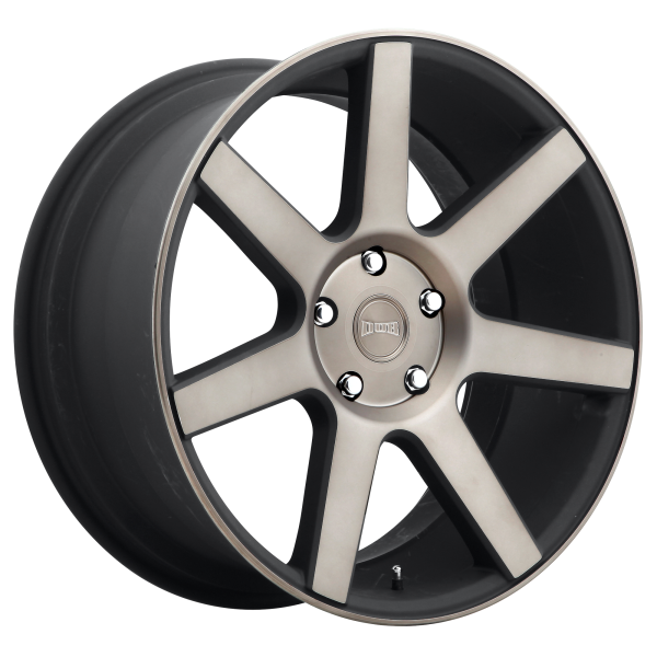 DUB 1PC - DUB 1PC S127 FUTURE 24X10 6X5.5 Matte Black Double Dark Tint|S127240084+20