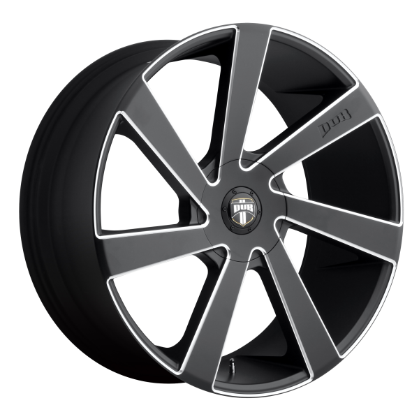 DUB 1PC - DUB 1PC S133 DIRECTA 22X9.5 BLANK Matte Black Milled|S133229500+42D