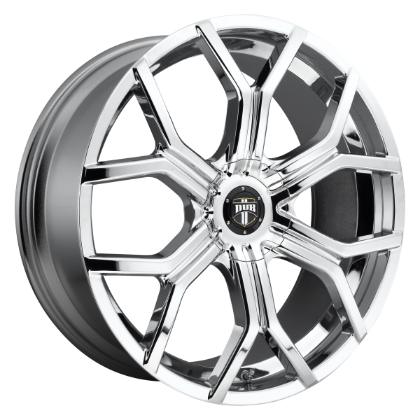 DUB 1PC - DUB 1PC S207 ROYALTY 24X9.5 BLANK Chrome Plated|S207249500+33D