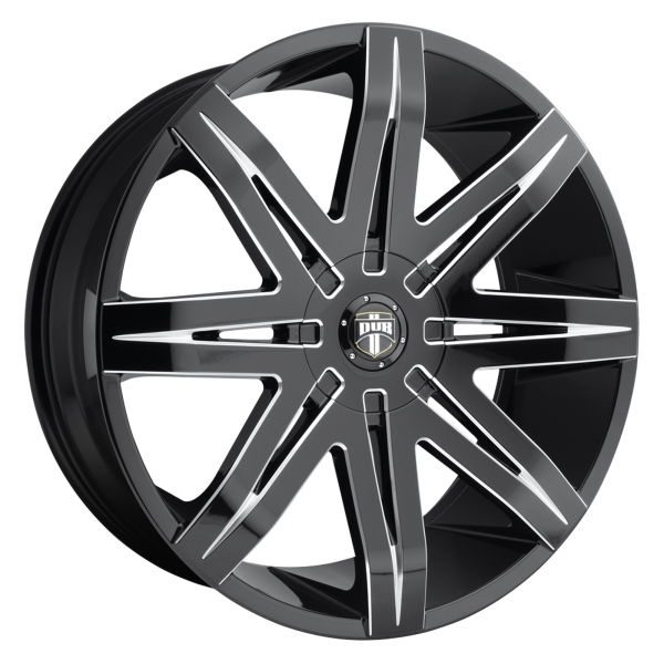 DUB 1PC - DUB 1PC S227 STACKS 20X9 BLANK Gloss Black Milled|S227209000+15D