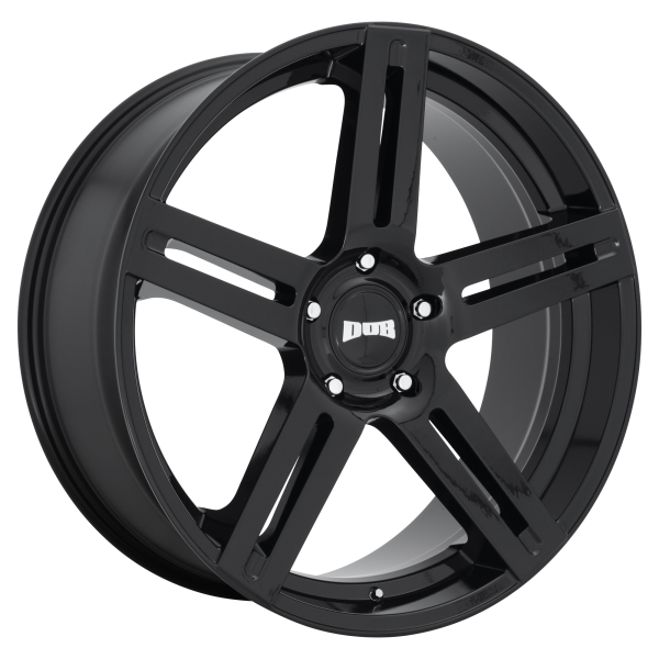 DUB 1PC - DUB 1PC S250 ROC 24X10 6X135 Gloss Black|S250240089+30