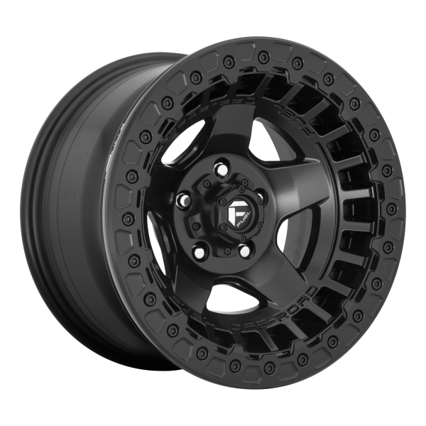 Fuel 1PC - Fuel 1PC D118 WARP BEADLOCK 17X9 5X5.0 Matte Black|D11817907545