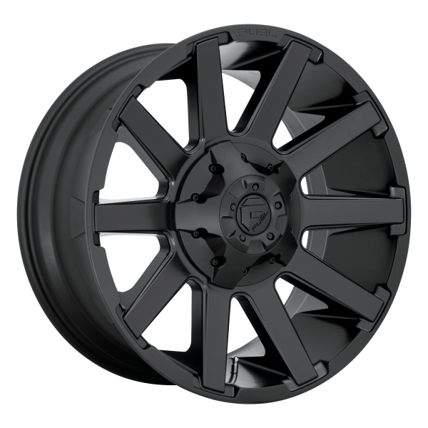 Fuel 1PC - Fuel 1PC D437 CONTRA 20X10 6X135/5.5 Satin Black|D43720009846