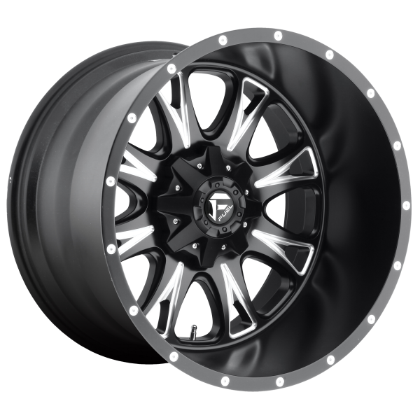 Fuel 1PC - Fuel 1PC D513 THROTTLE 18X10 5X5.5/150 Matte Black Milled|D51318007050