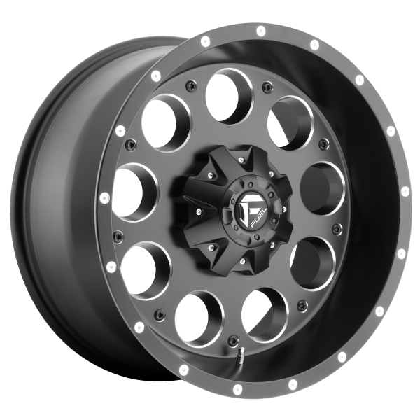 Fuel 1PC - Fuel 1PC D525 REVOLVER 17X9 6X135/5.5 Matte Black Milled|D52517909850