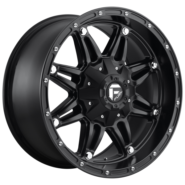 Fuel 1PC - Fuel 1PC D531 HOSTAGE 17X9 5X4.5/5.0 Matte Black|D53117902650