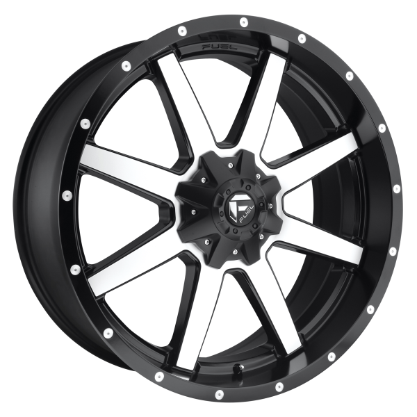 Fuel 1PC - Fuel 1PC D537 MAVERICK 20X10 8X180 Matte Black Machined|D53720001847