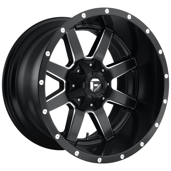 Fuel 1PC - Fuel 1PC D538 MAVERICK 17X9 BLANK Matte Black Milled|D538179000-12