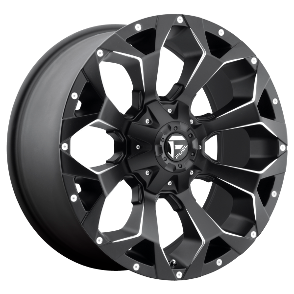 Fuel 1PC - Fuel 1PC D546 ASSAULT 20X9 8X170 Matte Black Milled|D54620901750