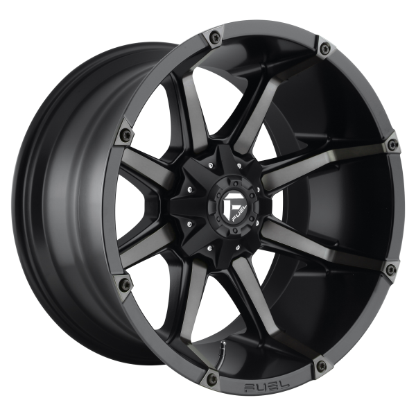 Fuel 1PC - Fuel 1PC D556 COUPLER 20X9 5X4.5/5.0 Matte Black Double Dark Tint|D55620902650