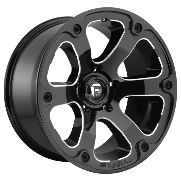 Fuel 1PC - Fuel 1PC D562 BEAST 20X9 6X135 Gloss Black Milled|D56220908957