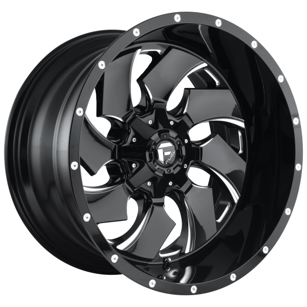 Fuel 1PC - Fuel 1PC D574 CLEAVER 20X8.25 8X170 Gloss Black Milled|D574208217
