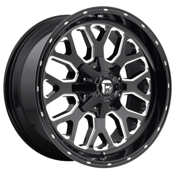 Fuel 1PC - Fuel 1PC D588 TITAN 20X10 6X135/5.5 Gloss Black Milled|D58820009846