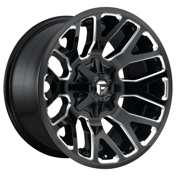 Fuel 1PC - Fuel 1PC D607 WARRIOR 20X9 8X170 Gloss Black Milled|D60720901757