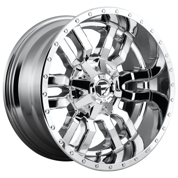 Fuel 1PC - Fuel 1PC D631 SLEDGE 20X9 8X6.5 Chrome Plated|D63120908250