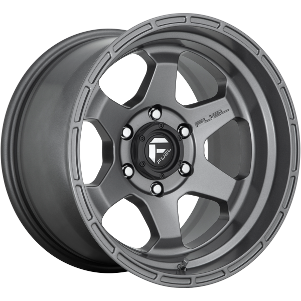 Fuel 1PC - Fuel 1PC D665 SHOK 17X9 6X135 Matte Gun Metal|D66517908950US