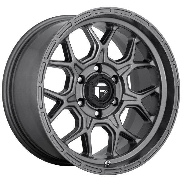 Fuel 1PC - Fuel 1PC D672 TECH 20X10 5X5.0 Matte Gun Metal|D67220007547