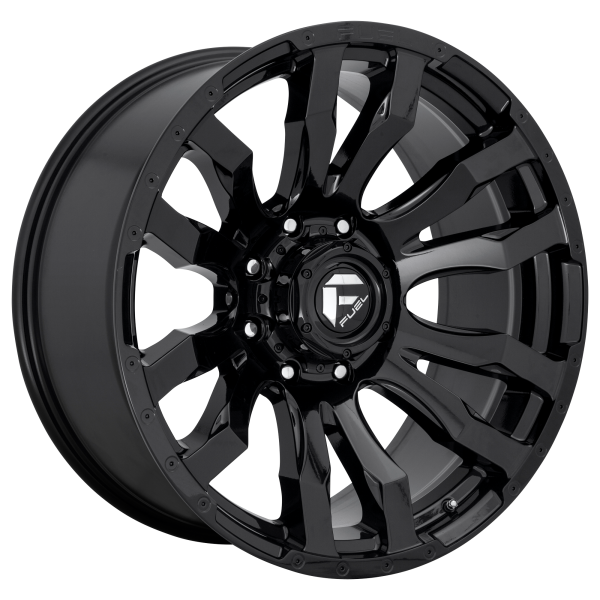 Fuel 1PC - Fuel 1PC D675 BLITZ 20X8.25 8X200 Gloss Black|D67520829235