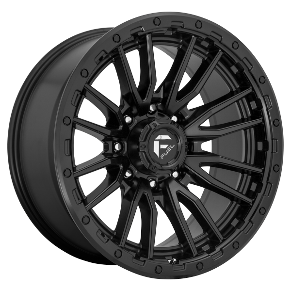Fuel 1PC - Fuel 1PC D679 REBEL 20X9 5X5.0 Matte Black|D67920907550