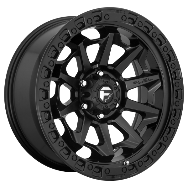 Fuel 1PC - Fuel 1PC D694 COVERT 17X8.5 6X4.5 Matte Black|D69417858752