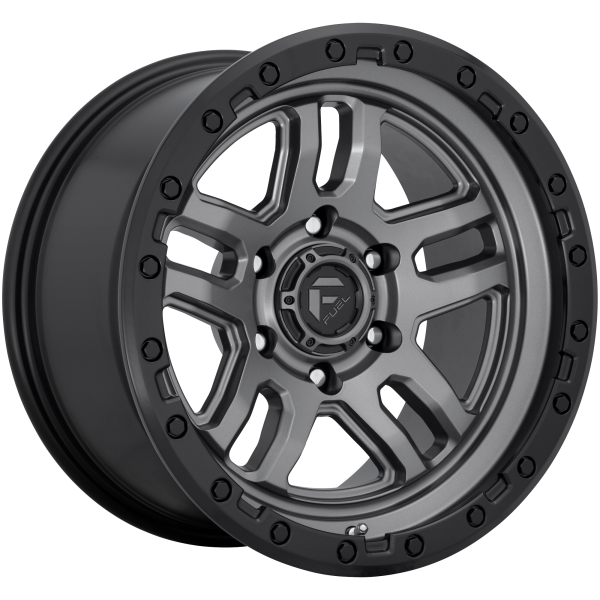 Fuel 1PC - Fuel 1PC D701 AMMO 18X9 6X135 Matte Gun Metal Black Bead Ring|D70118908950