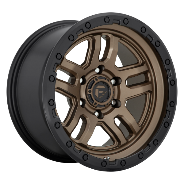 Fuel 1PC - Fuel 1PC D702 AMMO 18X9 6X135 Matte Bronze Black Bead Ring|D70218908945