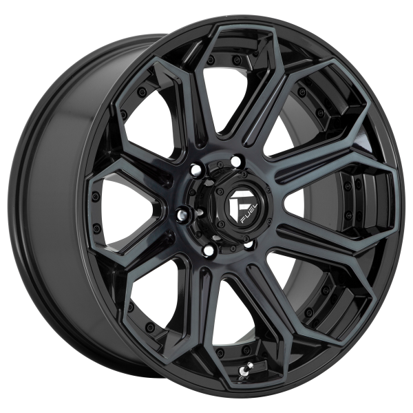Fuel 1PC - Fuel 1PC D704 SIEGE 26X14 6X5.5 Gloss Machined Double Dark Tint|D70426408445