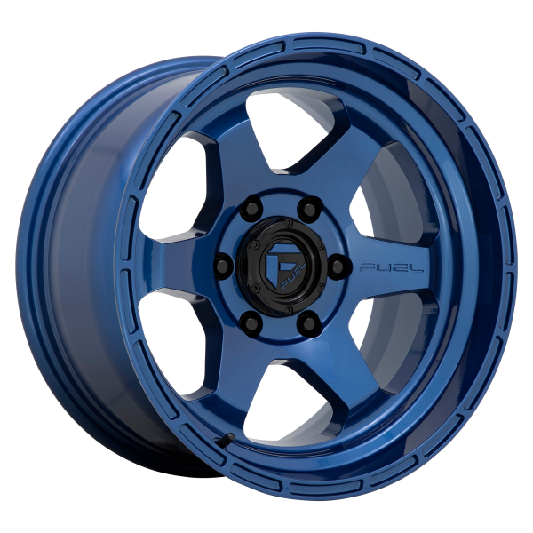 Fuel 1PC - Fuel 1PC D739 SHOK 17X9 6X4.5 Dark Blue|D73917908750