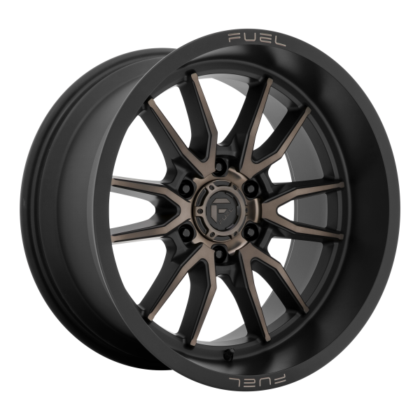 Fuel 1PC - Fuel 1PC D762 CLASH 18X9 6X135 Matte Black Double Dark Tint|D76218908945