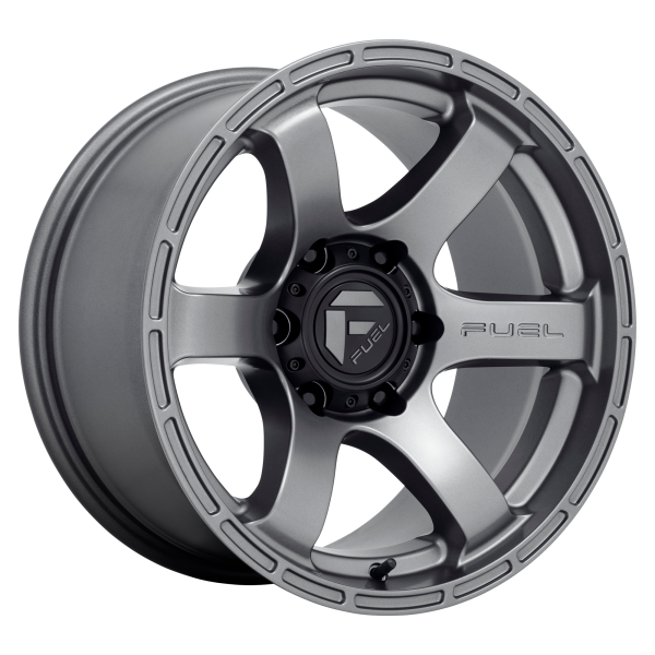 Fuel 1PC - Fuel 1PC D767 RUSH 18X9 5X5.0 Matte Gun Metal|D76718907557