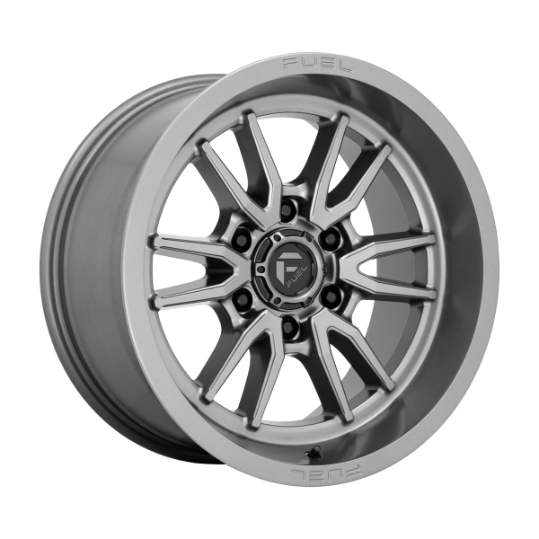 Fuel 1PC - Fuel 1PC D789 CLASH 18X9 6X4.5 Gun Metal|D78918908750