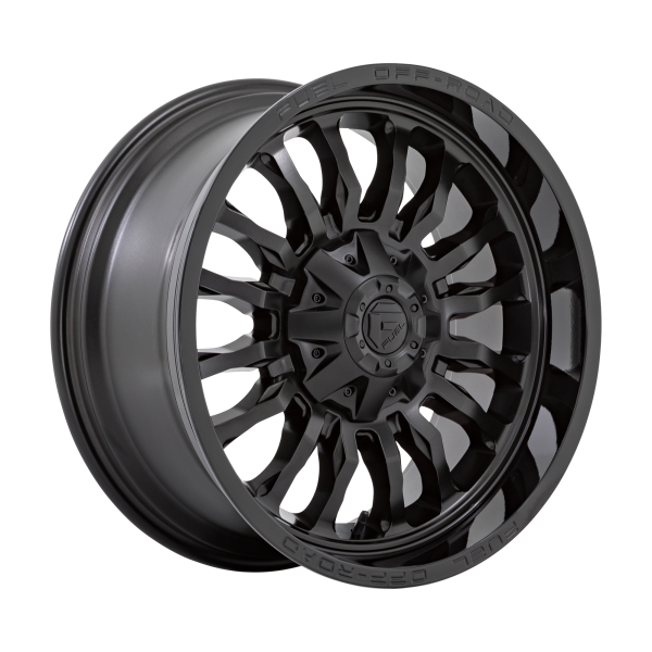 Fuel 1PC - Fuel 1PC D796 ARC 20X9 8X170 Matte Black With Gloss Black Lip|D79620901750