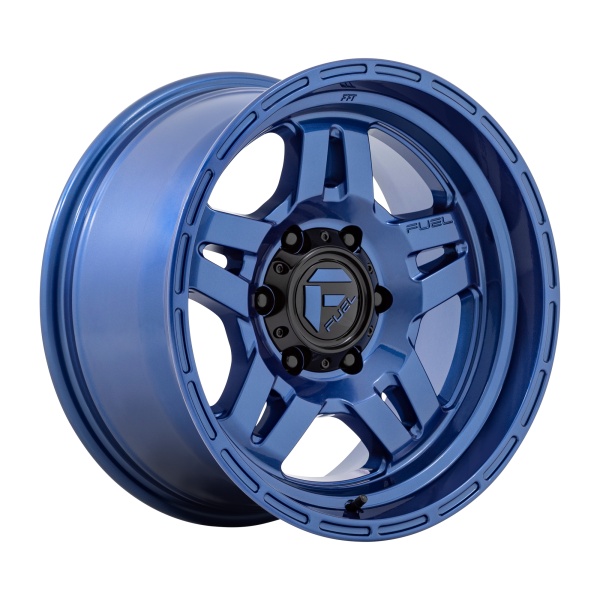 Fuel 1PC - Fuel 1PC D802 OXIDE 18X9 6X5.5 Dark Blue|D80218908450