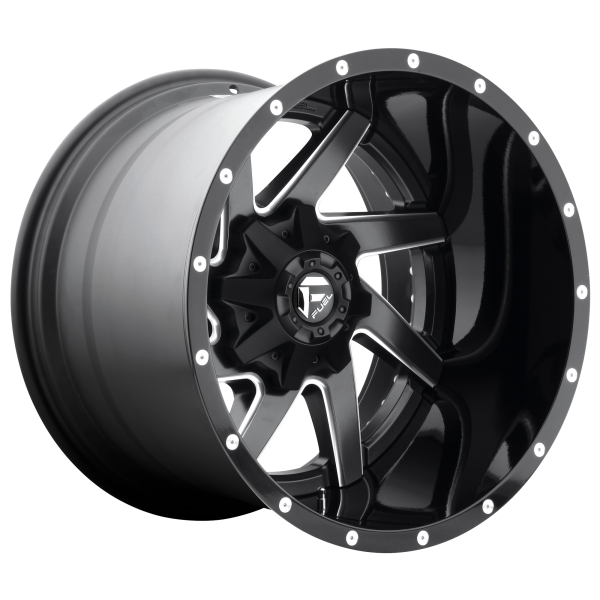 Fuel 2PC - Fuel 2PC D265 RENEGADE 22X12 8X180 Matte Black Milled|D26522201847