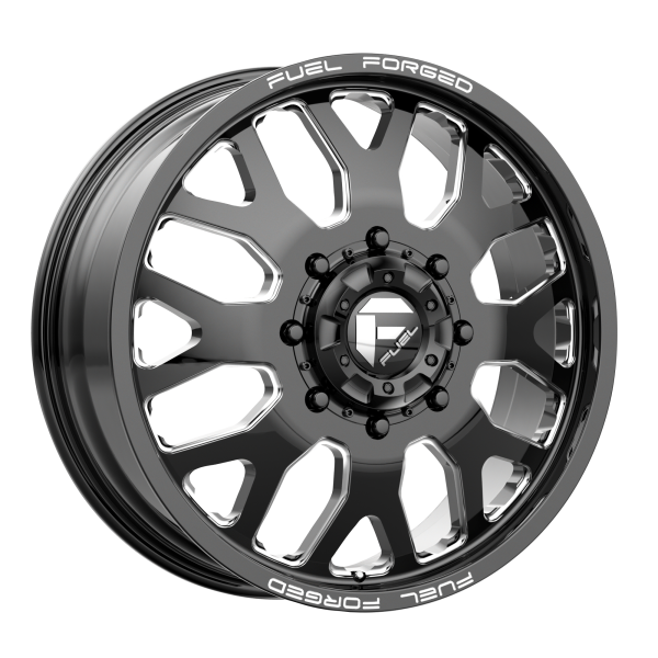Fuel Mono - Fuel Mono DE19 FF19D 20X10 8X180 Gloss Black Milled|DE1920001845