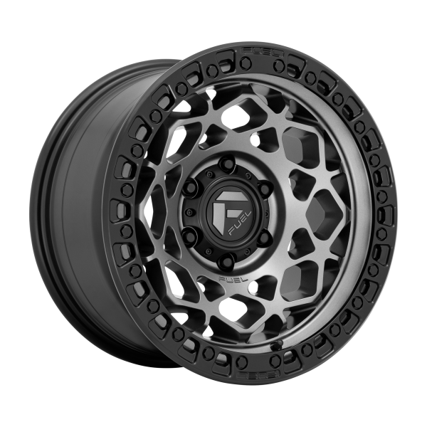 Fuel UTV - Fuel UTV D784 UNIT UTV 15X10 4X137 Gunmetal With Matte Black Ring|D7841500A655
