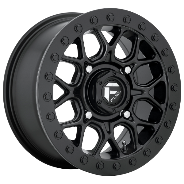 Fuel UTV - Fuel UTV D916 TECH BEADLOCK 15X7 4X156 Matte Black|D9161570A554