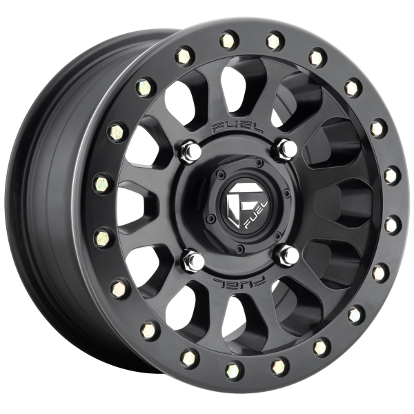 Fuel UTV - Fuel UTV D920 VECTOR BEADLOCK 15X7 4X156 Matte Black|D9201570A545