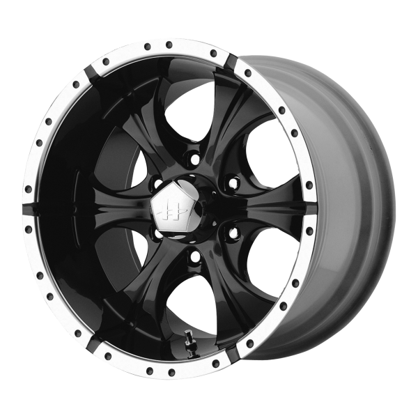 Helo - Helo HE791 MAXX 17X8 6X5.5 Gloss Black Machined|HE7917860306