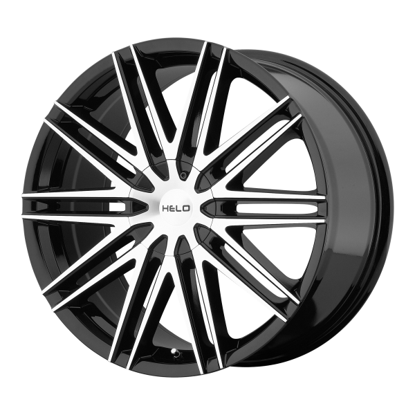 Helo - Helo HE880 18X8 5X110/4.5 Gloss Black Machined Face|HE88088019342