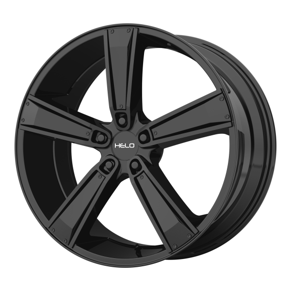 Helo - Helo HE899 20X8.5 5X4.5 Satin Black With Gloss Black & Chrome Inserts|HE89928512738