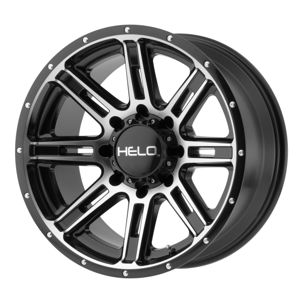 Helo - Helo HE900 18X9 6X120 Gloss Black Machined|HE90089077500
