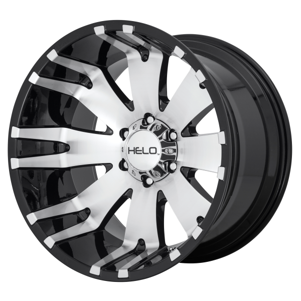 Helo - Helo HE917 20X10 6X5.5 Gloss Black Machined|HE91721068518N