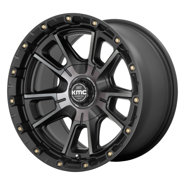 KMC - KMC KM100 SYNC 20X9 5X5.0/5.5 Satin Black With Gray Tint|KM10029035400